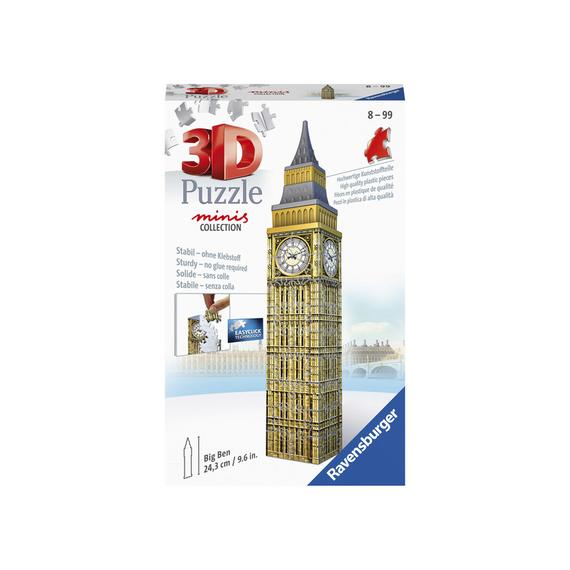 Ravensburger: Puzzle 3D 54 db - Mini Big Ben (53536)