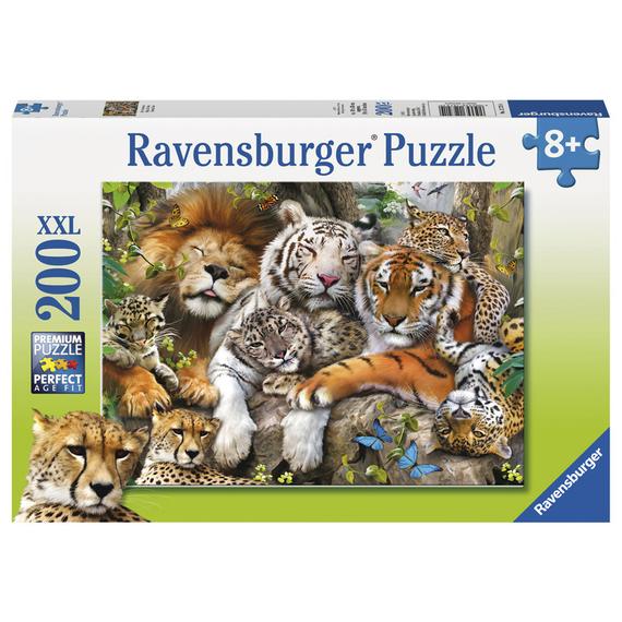 Ravensburger: Puzzle 200 db - Nagymacskák (53550)