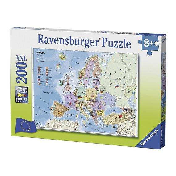 Ravensburger Puzzle 200 db - Európa (53565)