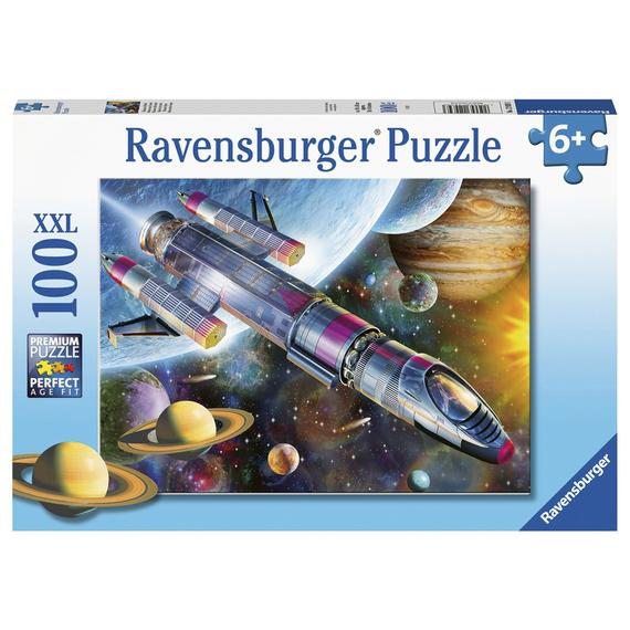 Ravensburger: Puzzle 100 db - Küldetés az űrben (53585)