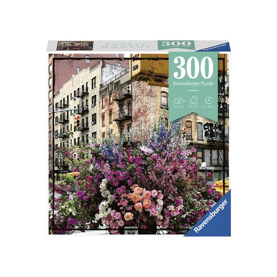 Ravensburger: Puzzle 300 db - Virágok New Yorkban (53611)