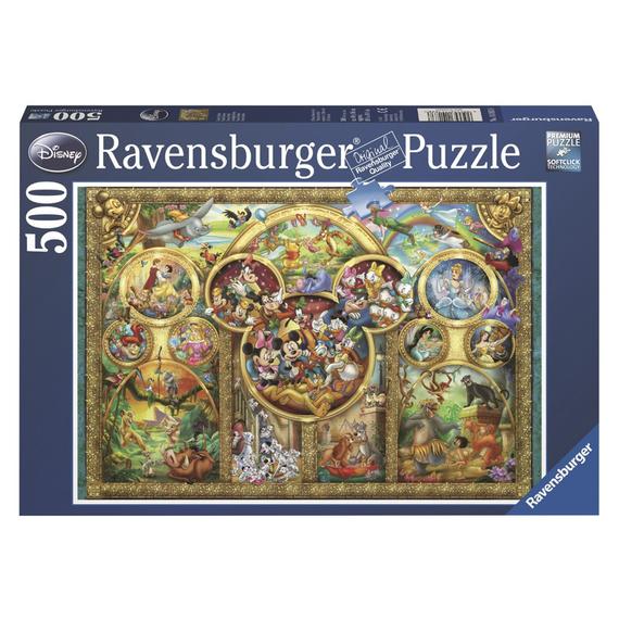 Ravensburger: Puzzle 500 db - Disney család (53668)