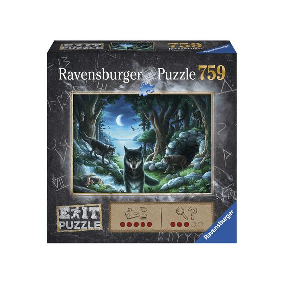 Ravensburger Puzzle Exit 759 db - A farkas történelem (53766)