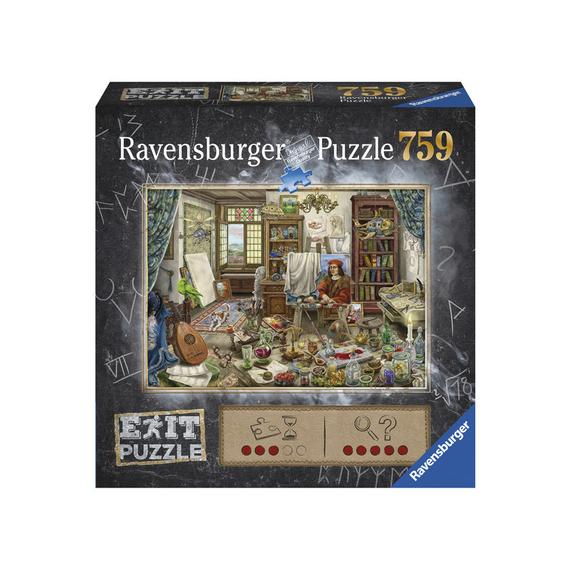 Ravensburger Puzzle Exit 759 db - A művész szobája (53857)