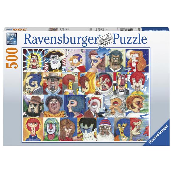 Ravensburger: Puzzle 500 db - Arcok (53874)