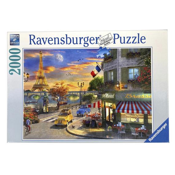 Ravensburger: Puzzle 2000 db - Romantikus este Párizsban (59446)