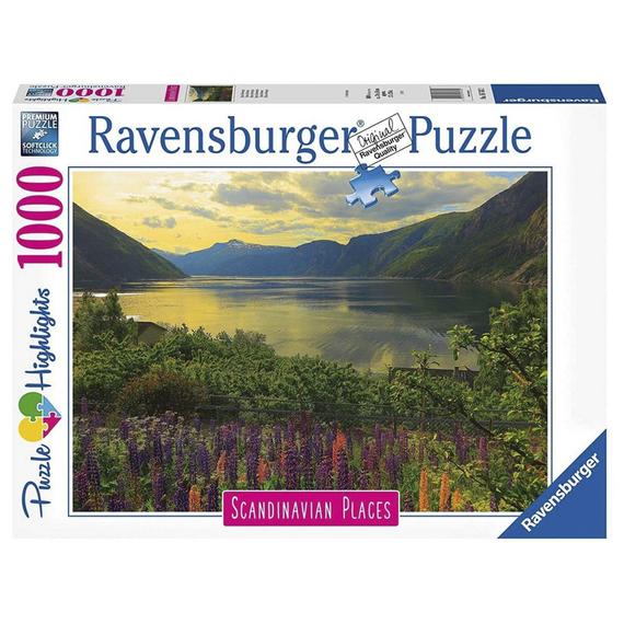 Ravensburger: Puzzle 1000 db - Norvég fjordok (59458)