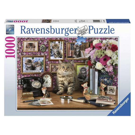 Ravensburger Puzzle 1000 db - Macskáim (59468)