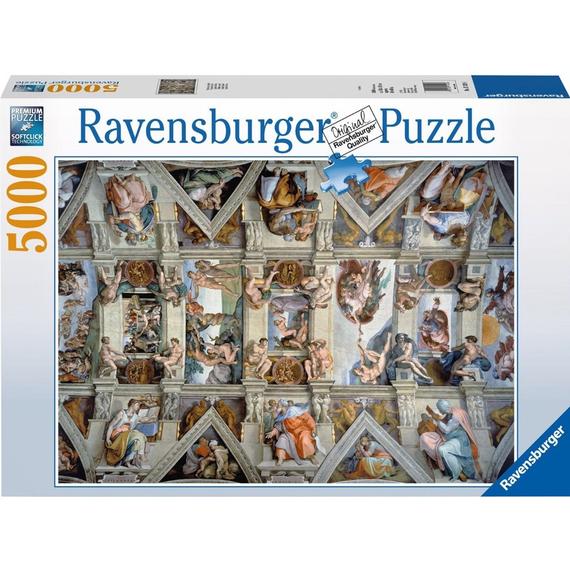 Ravensburger A Sixtus-i kápolna 5000 darabos puzzle (66356)