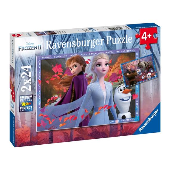 Ravensburger: Jégvarázs 2 Az erdőben 2 x 24 darabos puzzle (68865)