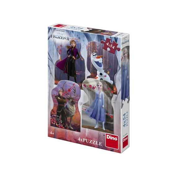 Dino Jégvarázs II - 4x54 darabos puzzle (69256)