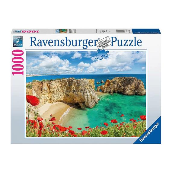 Puzzle 1000 db - Pipacsok Algarveban (69810)