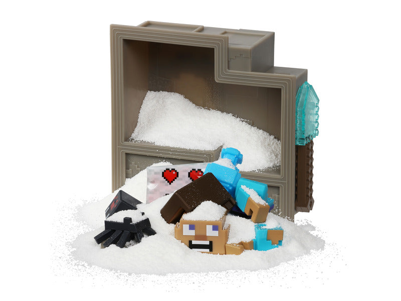 Minecraft figurák barlang kaland (70362)