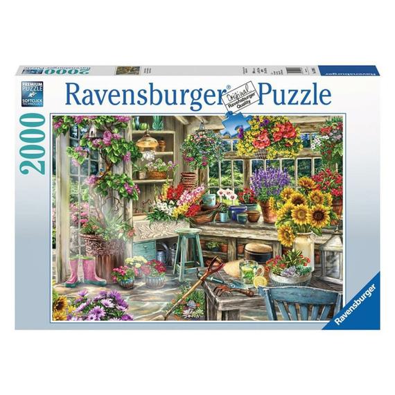 Ravensburger Puzzle 2000 db - A kertész paradicsoma (70765)