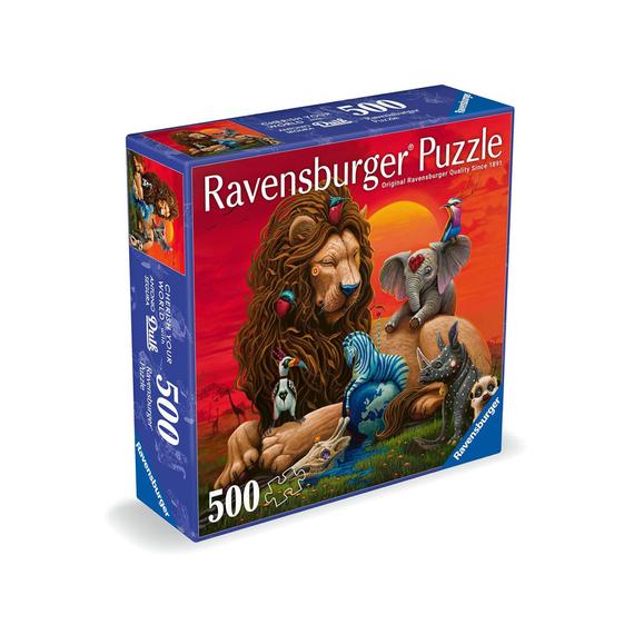Puzzle 500 db - Oroszlákirály, remény (80821)