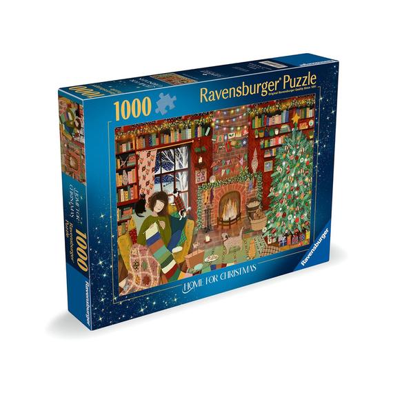 Puzzle 1000 db - Karácsonyi otthon (80827)