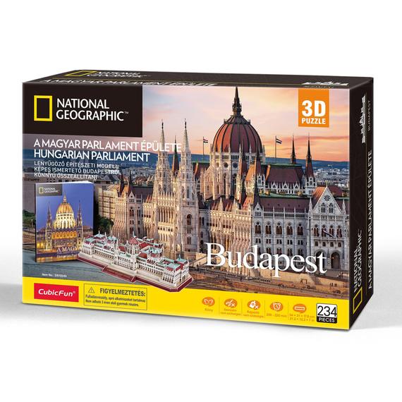 3D puzzle Magyar Parlament NatGeo (81827)