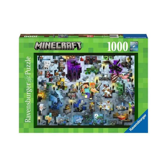 Ravensburger Puzzle 1000 db - Minecraft Mobs (85136)
