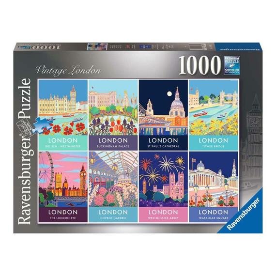 Ravensburger Puzzle 1000 db - Vintage London (93689)