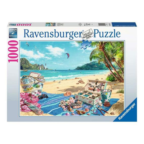 Ravensburger Puzzle 1000 db - Kagyló gyűjtő (93727)