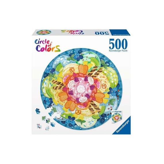 Ravensburger Puzzle kör 500 db - Fagylalt (93758)