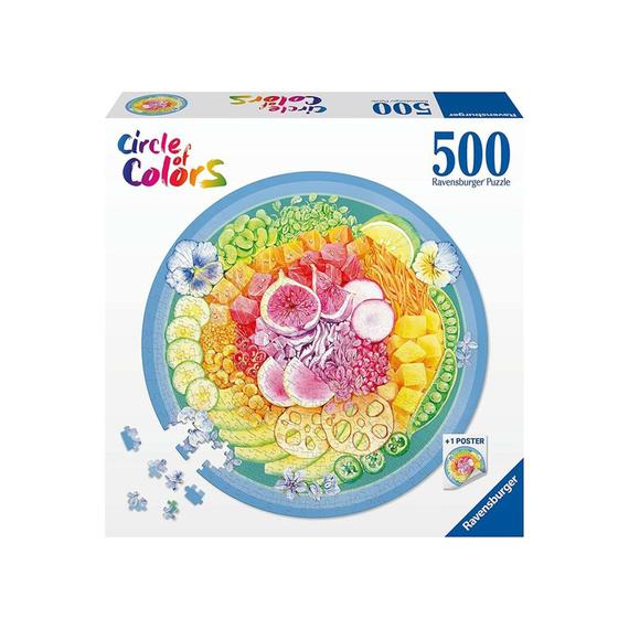 Ravensburger Puzzle kör 500 db - Poke bowl (93823)