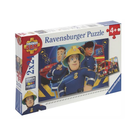 Ravensburger: Sam a tűzoltó 2 x 24 darabos puzzle (95174)