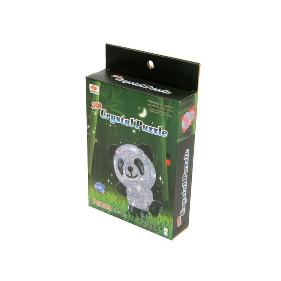 Panda 53 darabos világító kristály puzzle-többféle (95476)