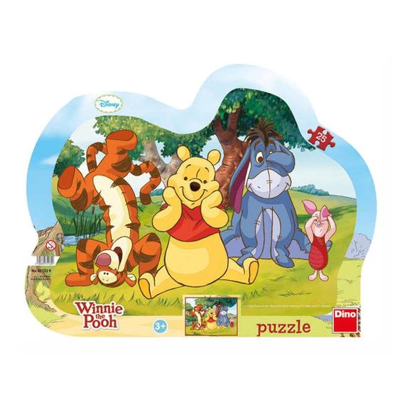 Dino Micimackó bújócska 25 darabos puzzle (98326)