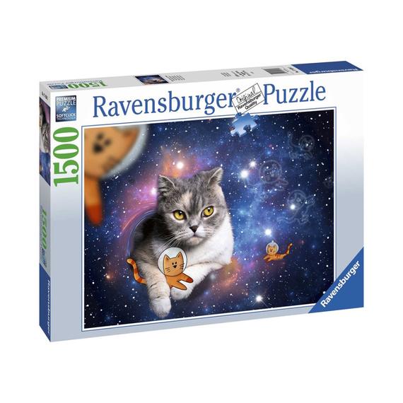Ravensburger Puzzle 1500 db - Macskák az űrben (99840)