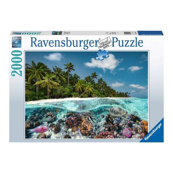 Ravensburger Puzzle 2000 db - Merülj a Maldív-szigeteken (99844)