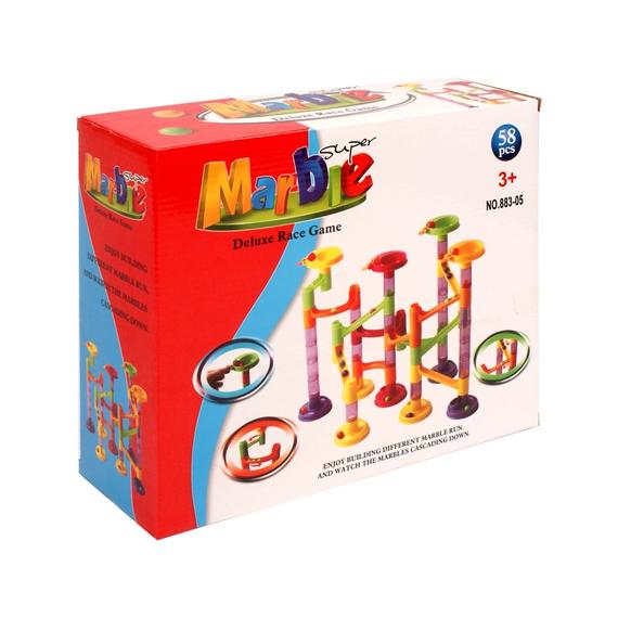 Marble 58 darabos műanyag golyópálya (10292)