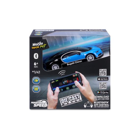 Maisto Tech RC - telefonról irányítható Bugatti Chiron (10720)