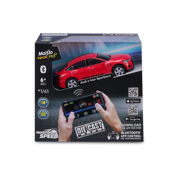 Maisto Tech RC - telefonról irányítható Audi E-tron Sportback (10721)