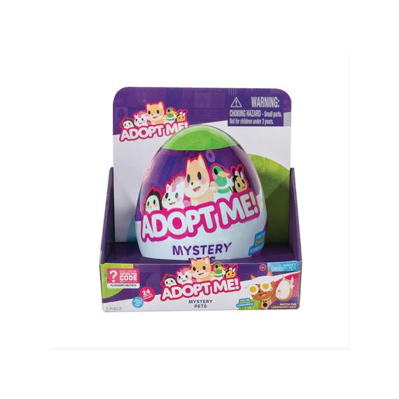 ADOPT ME! Meglepetés tojás műanyag kisállattal, virtuális kóddal (10770)