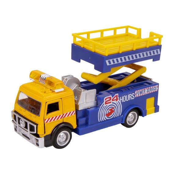 Munkagép fém autó - 14 cm, többféle (11665)