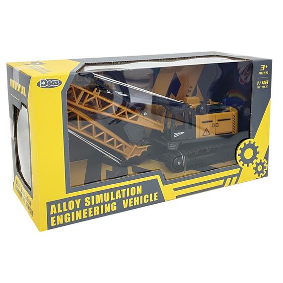 Fém, lendkerekes lánctalpas daru 1:48 (12091)