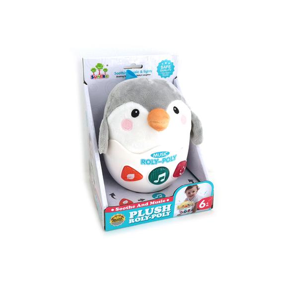 Pingvin kelj fel jancsi, zenél, világít (12117)