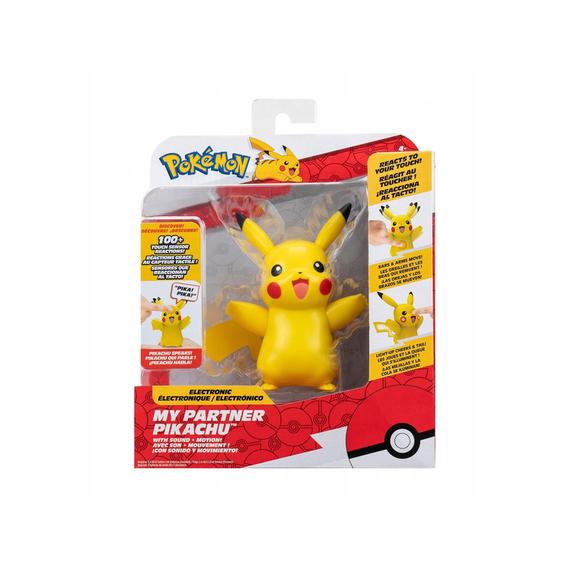 Pokémon Deluxe 11 cm-es Pikachu interaktív figura (12577)