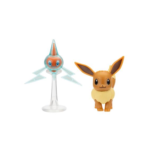 Pokémon Mini figura csomag - Eevee & Rotom (12586)