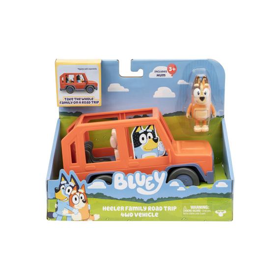 Bluey 4X4 Car With Chilli Figurával (13265)