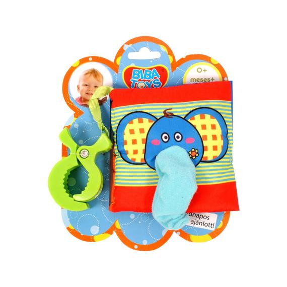 Állatfigurás puha bébikönyv (13291)