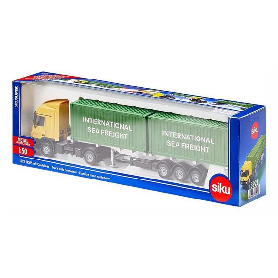Siku: Mercedes konténeres kamion 1:50 - 3921 (13854)