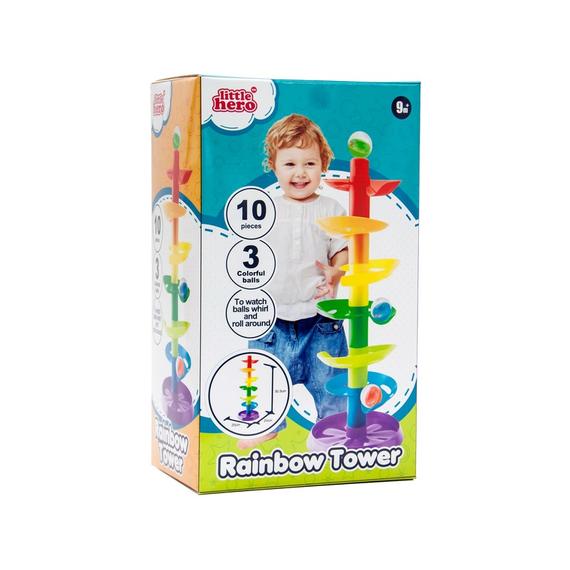 Bébi golyópálya 10 darabos készlet (1395)