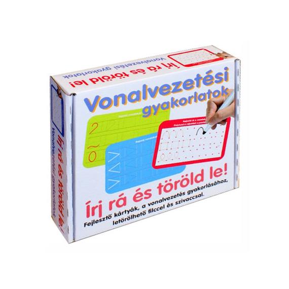 Vonalvezetési gyakorlatok fejlesztő játék (14676)