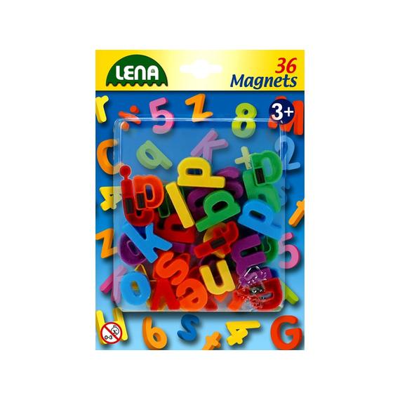 Mágneses kisbetűk 36 darabos készlet (16312)