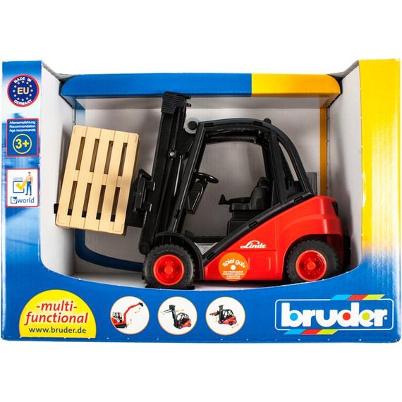 Linde H30D targonca 2 raklappal (18321)