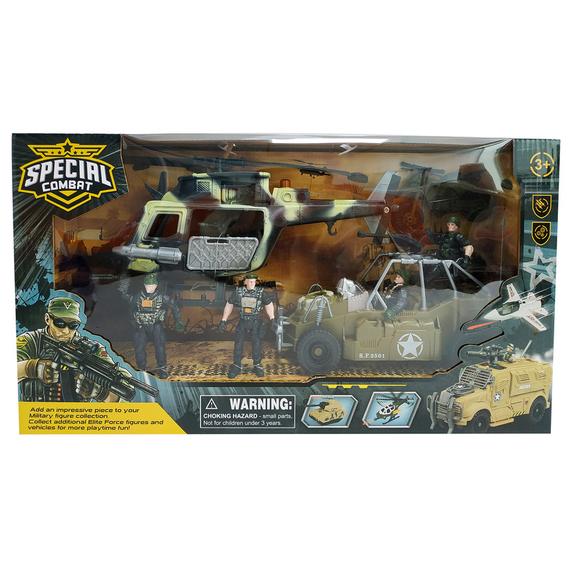 Katonai jármű és figura készlet (25655)