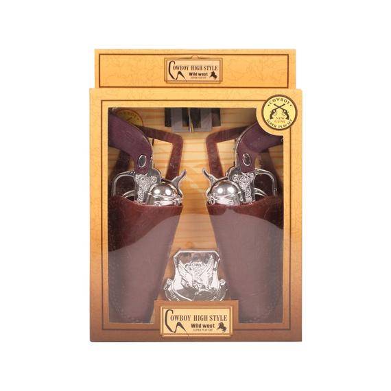 Western pisztoly táskában 2 darabos készlet (31111)