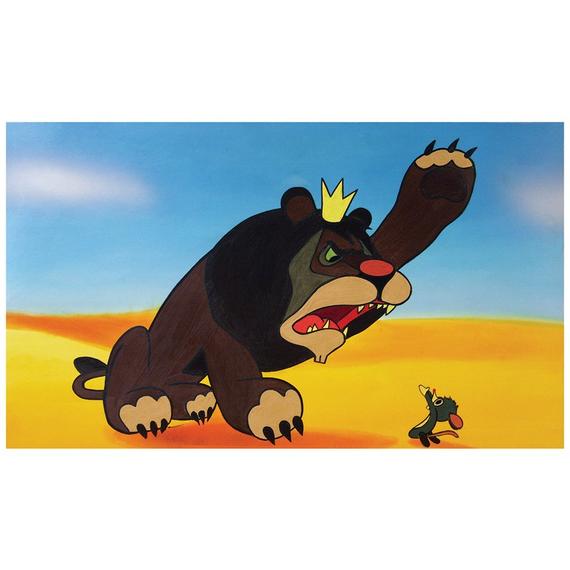 Az egér és az oroszlán diafilm 34100932 (34267)